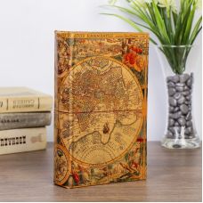 Safe-book cache "Antique maps of the world"